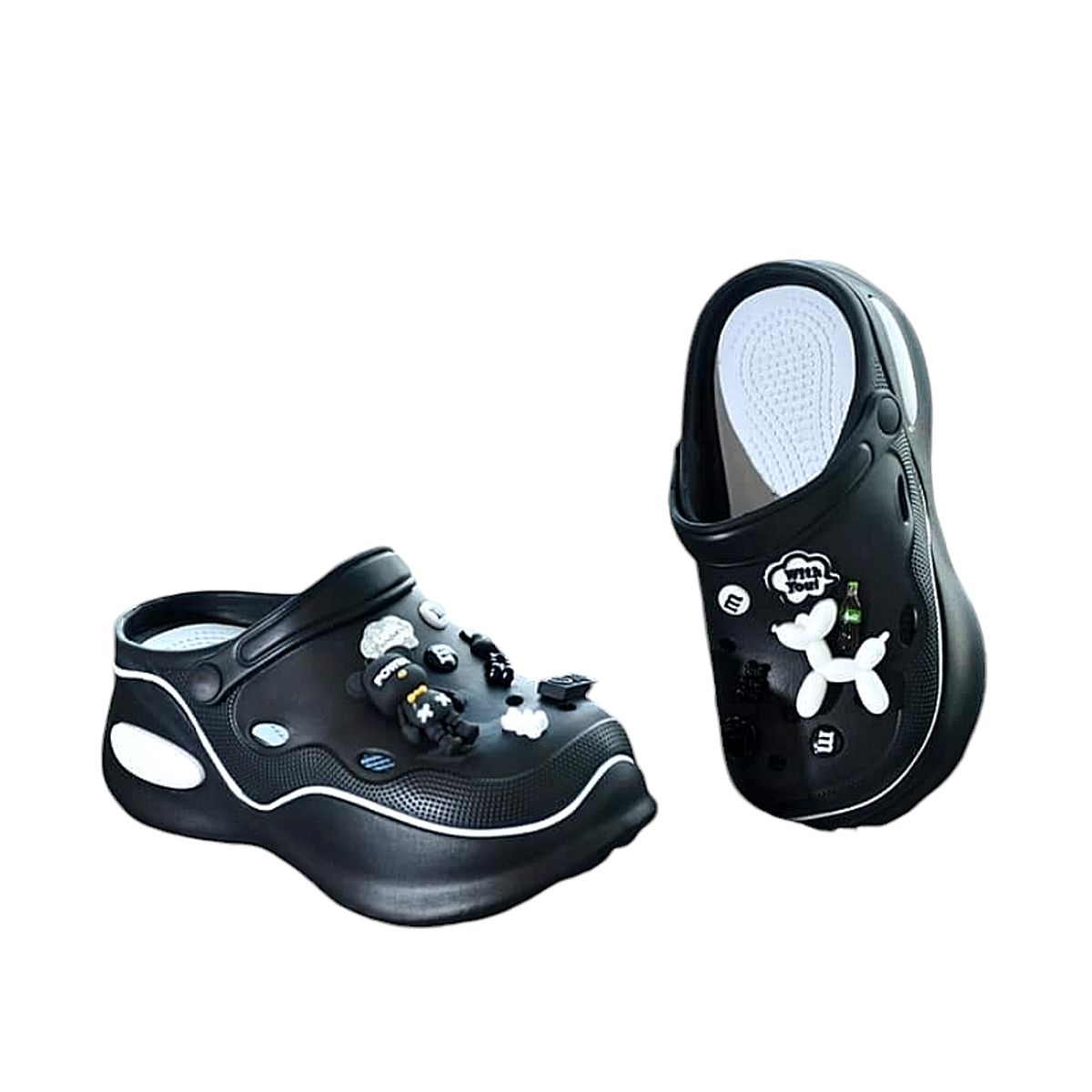 LOS REGALONES - sandaliaszuecos mujer con plataforma estilo cros