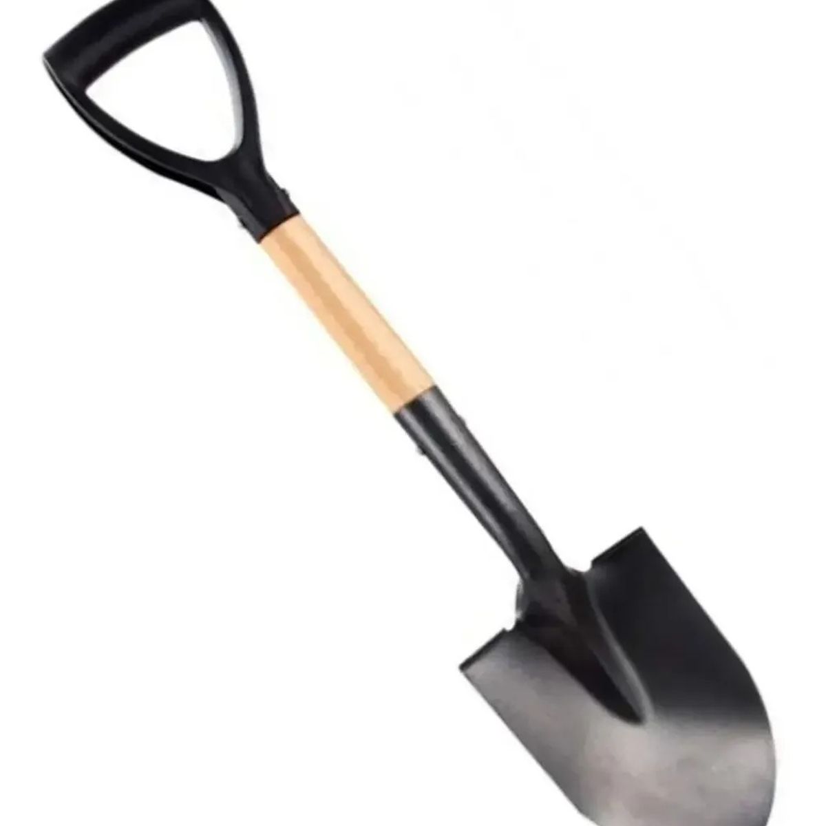 GENERICO - Pala Jardinera Carbonera Redonda Asado Carbon Jardin 68 Cm