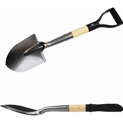 Imagen 2 del producto Pala Jardinera Carbonera Redonda Asado Carbon Jardin 68 Cm