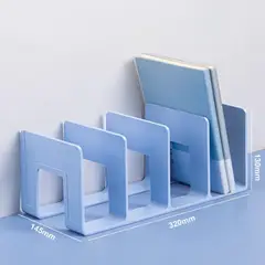 HOMESTAR - Organizador Escritorio 4 Compartimentos Azul