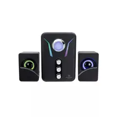 MONSTER GAMES - Sistema De Sonido Subwoofer AUX USB Firing 2.1