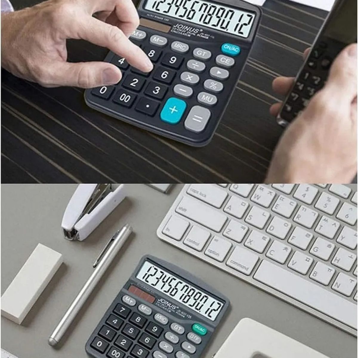 GENERICO - Calculadora 12 Dígitos Portátil De Escritorio Números Grande