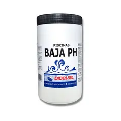 DIDEVAL - Baja Ph Para Piscinas 1Kg