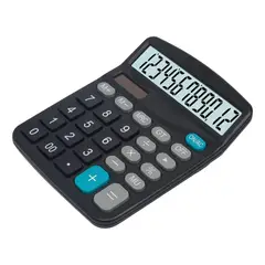 GENERICO - Calculadora Escritorio Numeros Grandes 12 Digitos Portatil