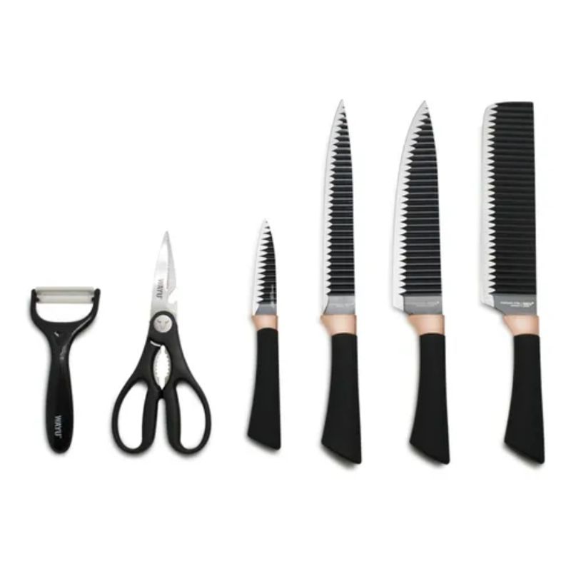 WAYU - Set Cuchillos Rolling Wayu Color Negro