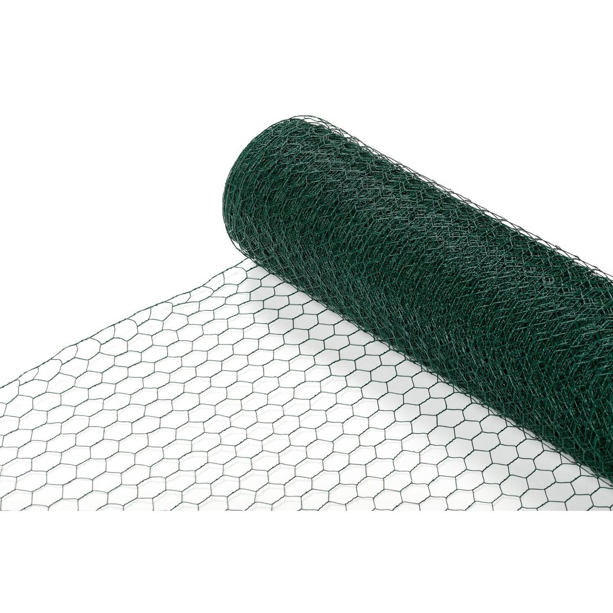 GENERICO - Malla hexagonal 1" x 1.0mt (rollo 20m) Recubierta pvc CERRAM