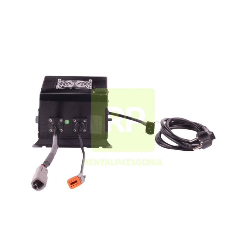 JLG - Cargador de baterías 48V 25A 100-240V automático