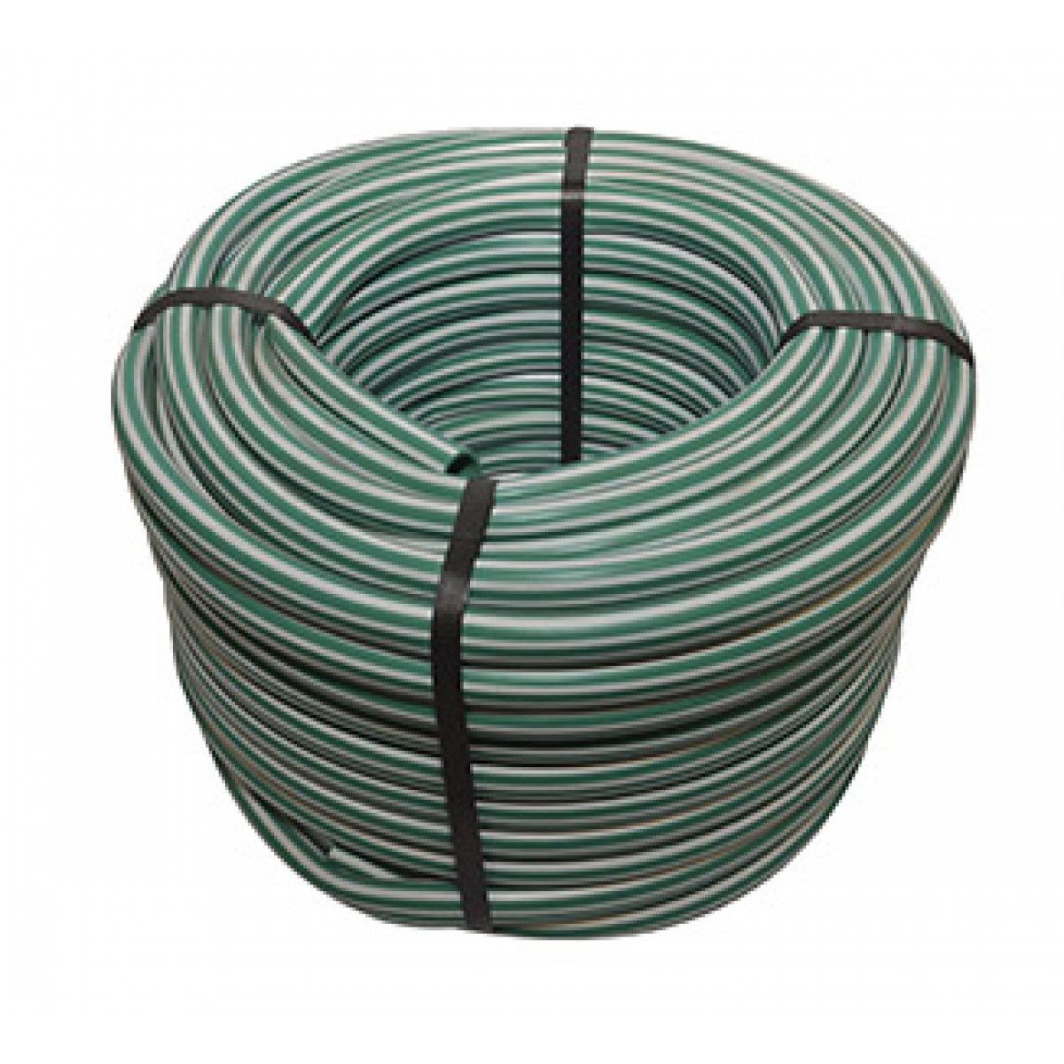 GENERICO - MANGUERA PARA JARDIN 1/2" BLANCO/VERDE (ROLLO 100MTS)