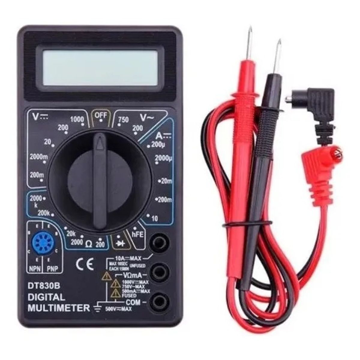 GENERICO - Tester Multímetro Corriente Multifuncional