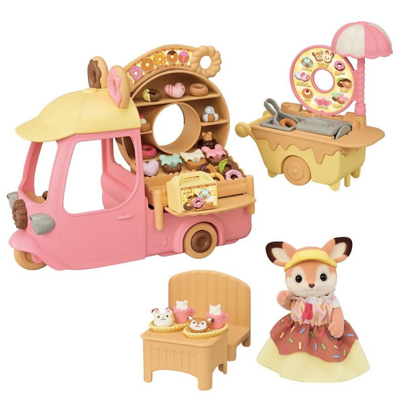 SYLVANIAN FAMILIES - FURGONETA DE DONAS SYLVANIAN FAMILIES
