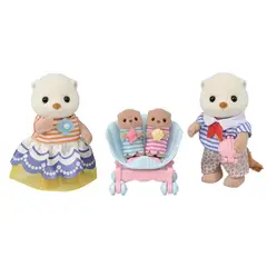 SYLVANIAN FAMILIES - Figuras colección Familia Nutria Marina