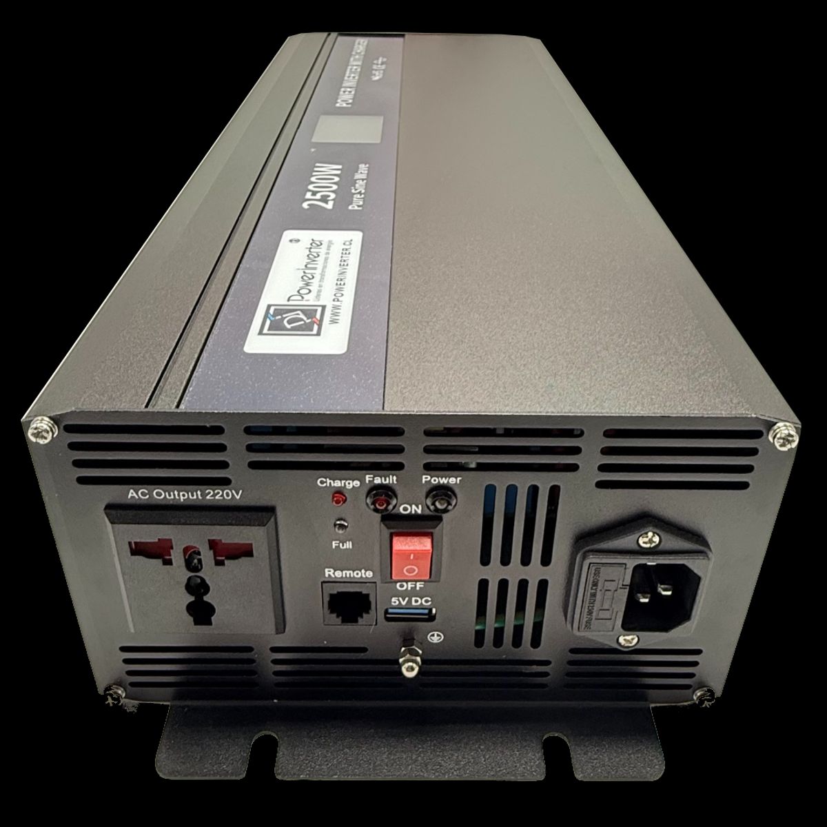 GENERICO - Inversor -cargador -ups 12v220vac 2500w - 5000w Psw Pro