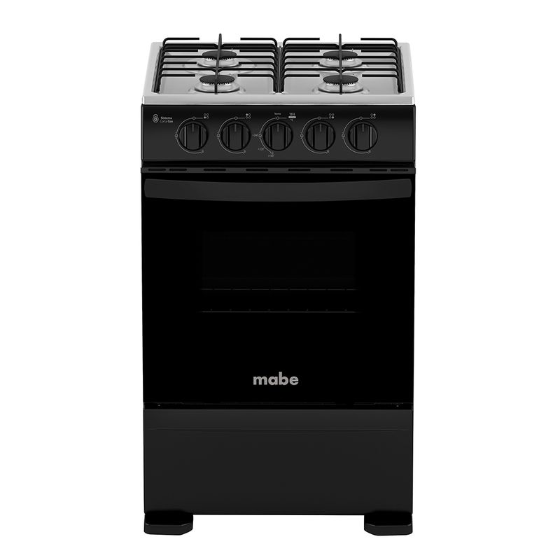 MABE - Cocina a Gas 4 platos 51cm válvula corta gas CMC5100NA1 Mabe