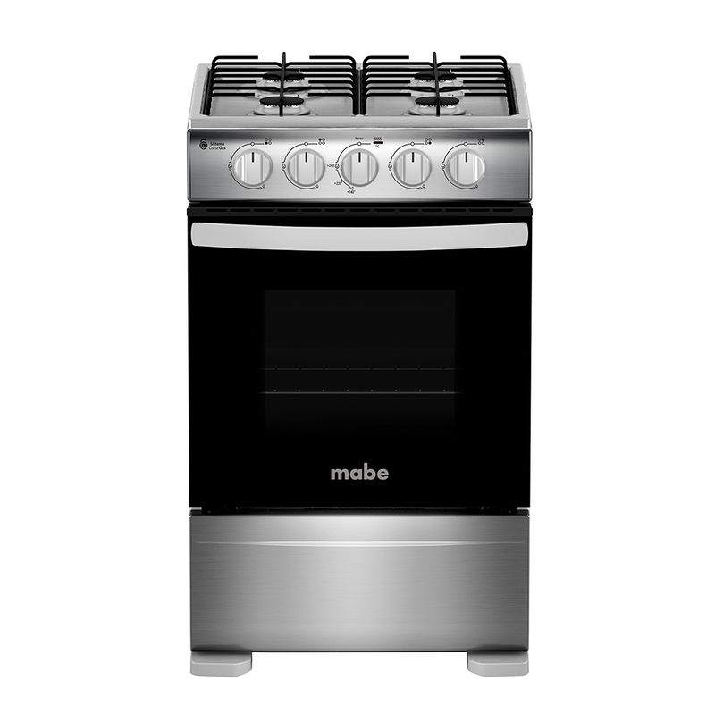 MABE - Cocina a Gas 4 platos 51cm válvula corta gas CMC20AXX-2 Mabe