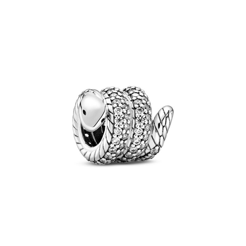 PANDORA - Charm Serpiente Enrollada Brillante Mujer Pandora