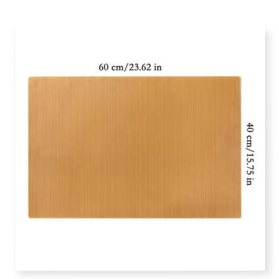 Imagen 2 del producto Lamina De Teflon 60x40 Tapete Horno Parrilla Antihaderente