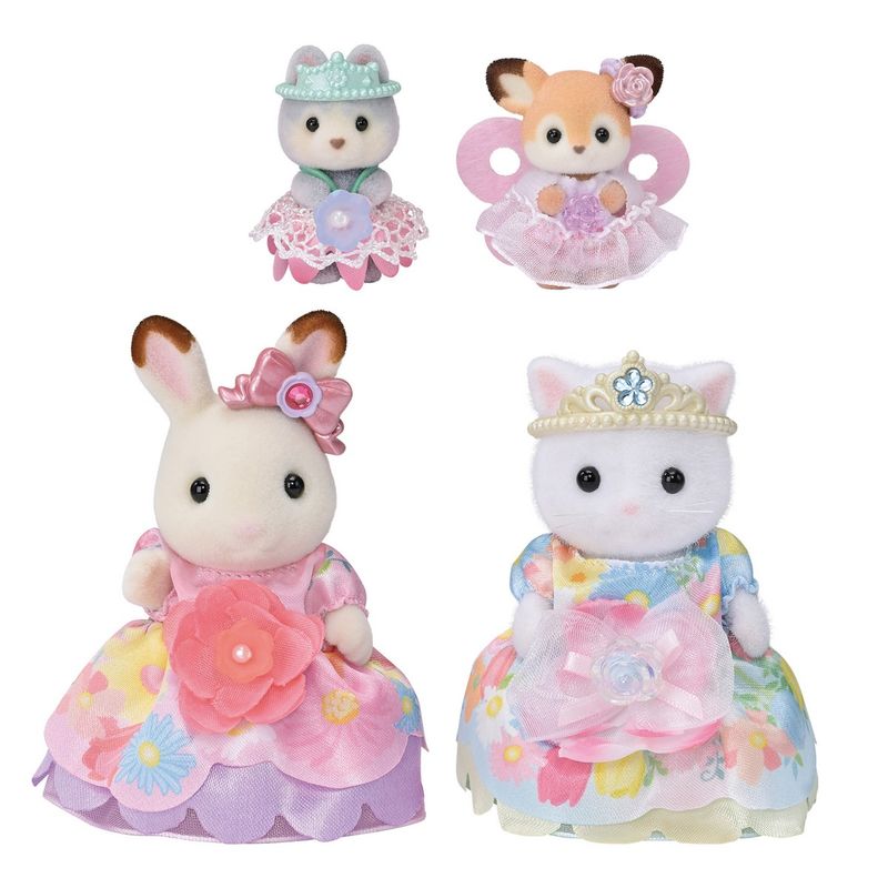 SYLVANIAN FAMILIES - SET PRINCESAS DE LAS FLORES SYLVANIAN FAMILIES