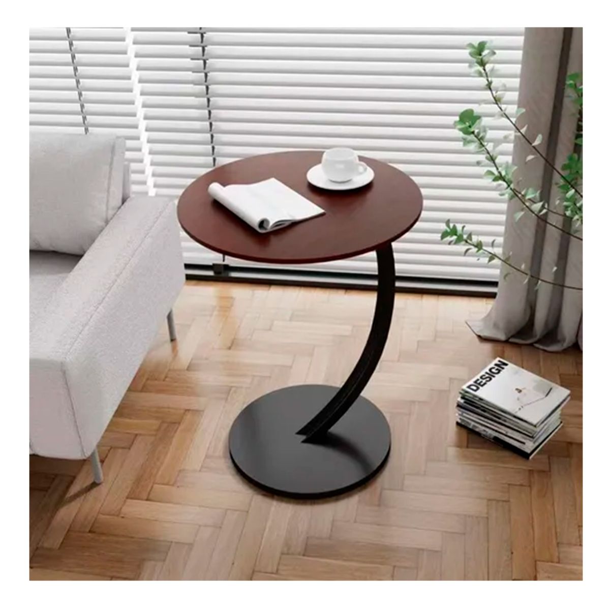 GENERICO - Mesa De Centro Lateral Madera Minimal