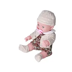 GENERICO - Muñeca Reborn 30cm Silicona con Cabello Suave Niña