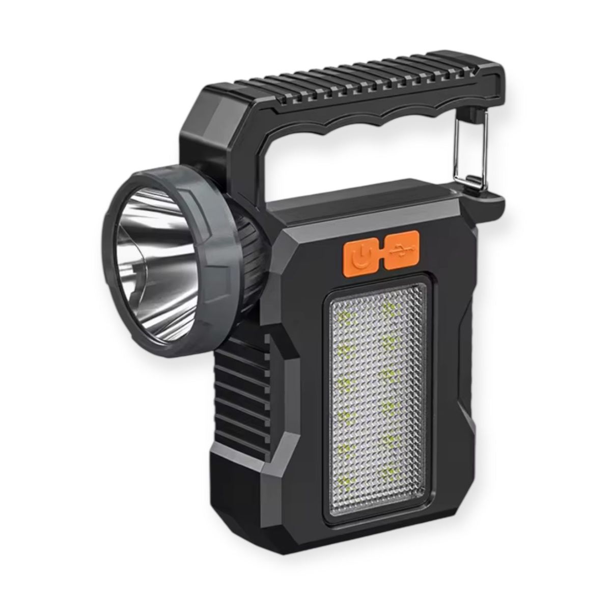 GENERICO - Linterna Led Solar 3 En 1 Usb Recargable Camping Bicicleta