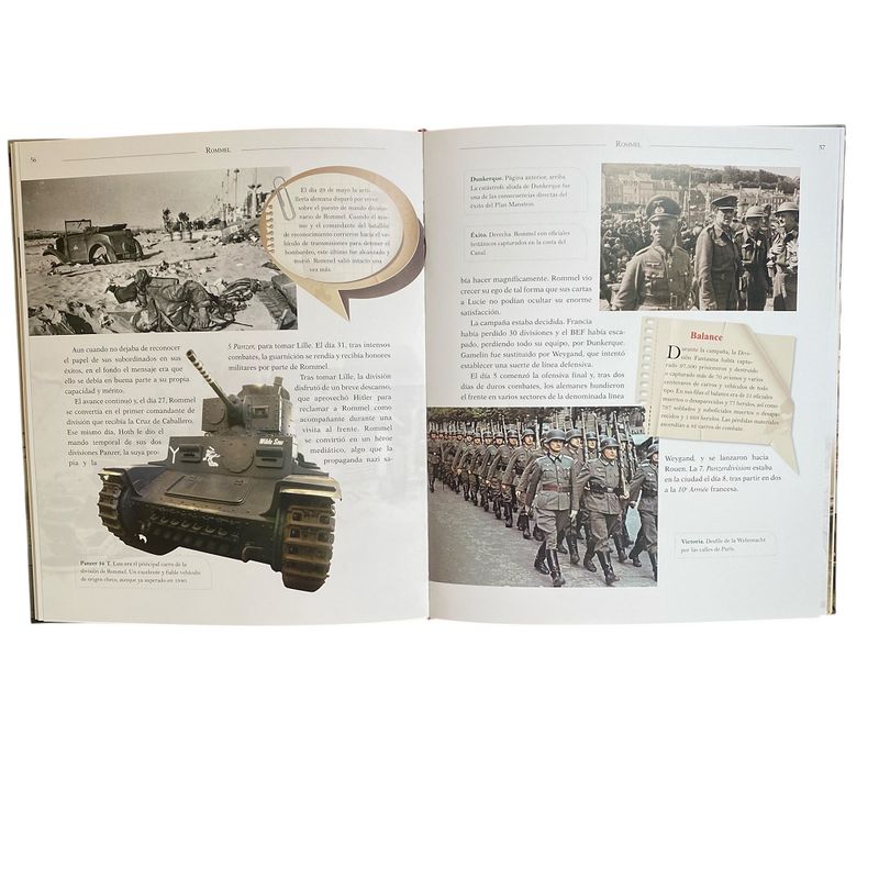 LEXUS EDITORES - Libro Rommel - Protagonistas De La Historia - Lexus - Nuevo y Original