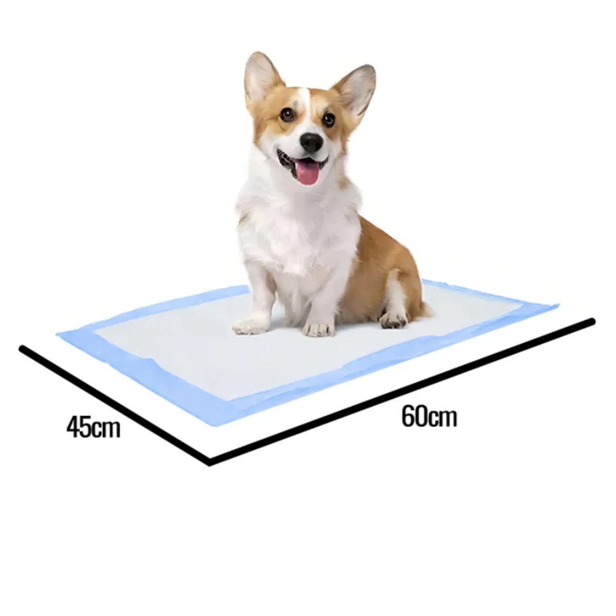 HOMER DESIGN - 100 Sabanillas Perros De Entrenamiento Pañales 45x60Cm