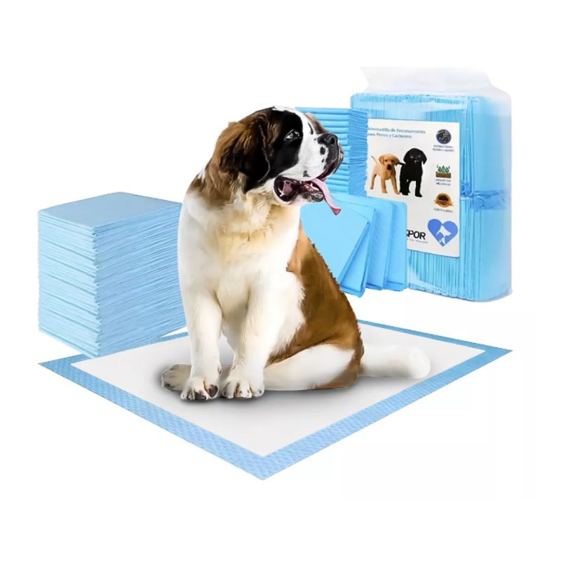 HOMER DESIGN - 100 Sabanillas Perros De Entrenamiento Pañales 60x60Cm