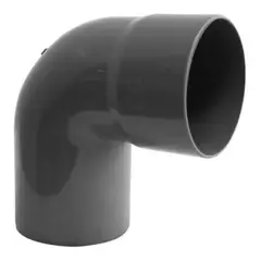GENERICO - Codo Pvc Gris Sanitario 40 Mm X 90 Grados Pvc - Multicolor