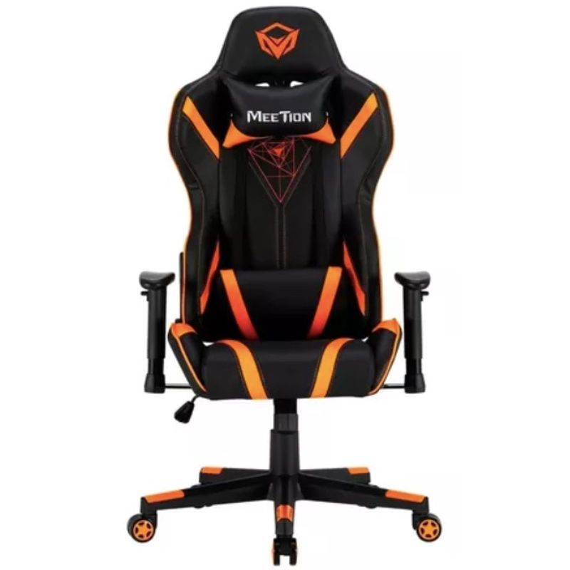 ATLAS - Silla de escritorio gamer ergonómica naranja