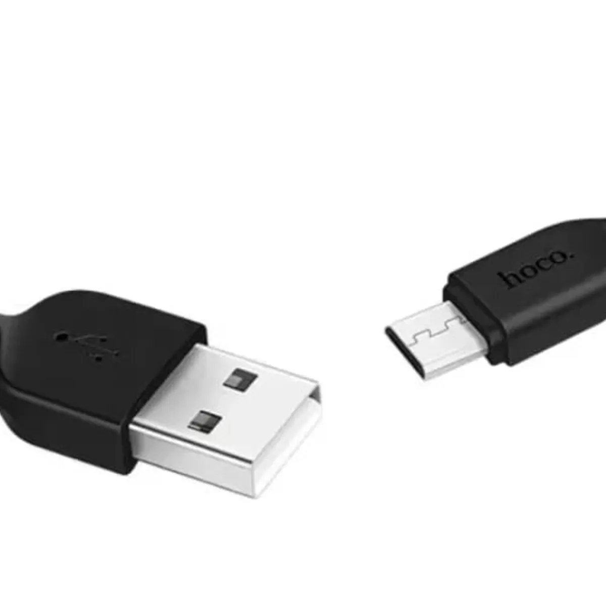 GENERICO - Cable Hoco X20 1m negro usb a micro