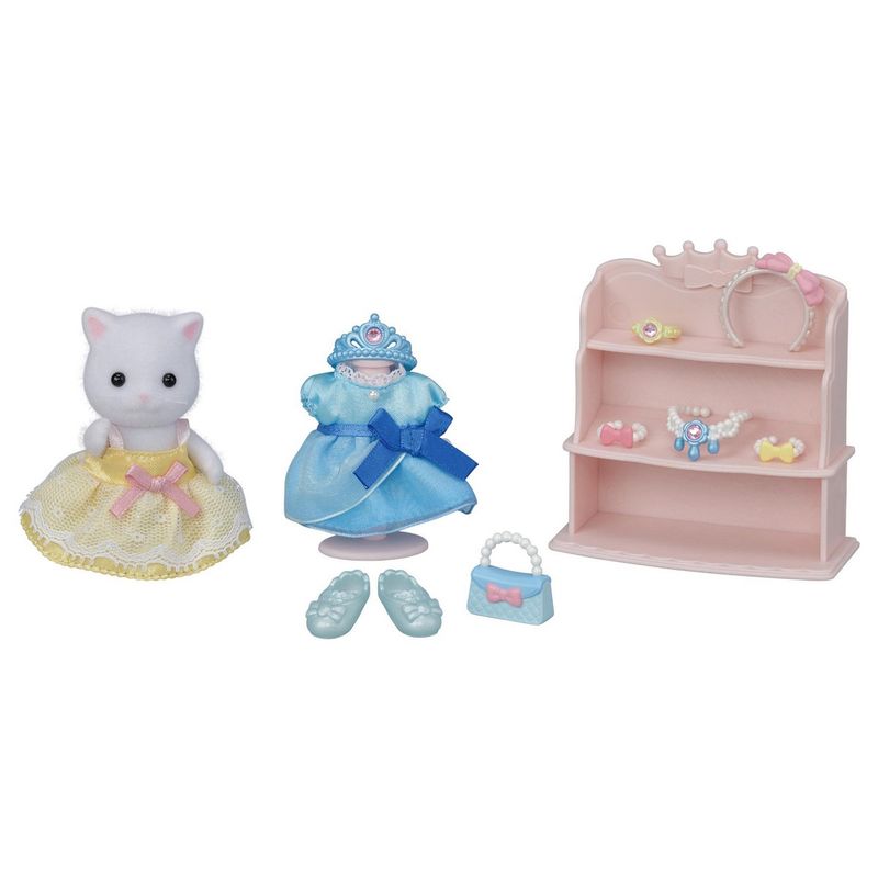 SYLVANIAN FAMILIES - SET DE VESTIDO PRINCESA SYLVANIAN FAMILIES
