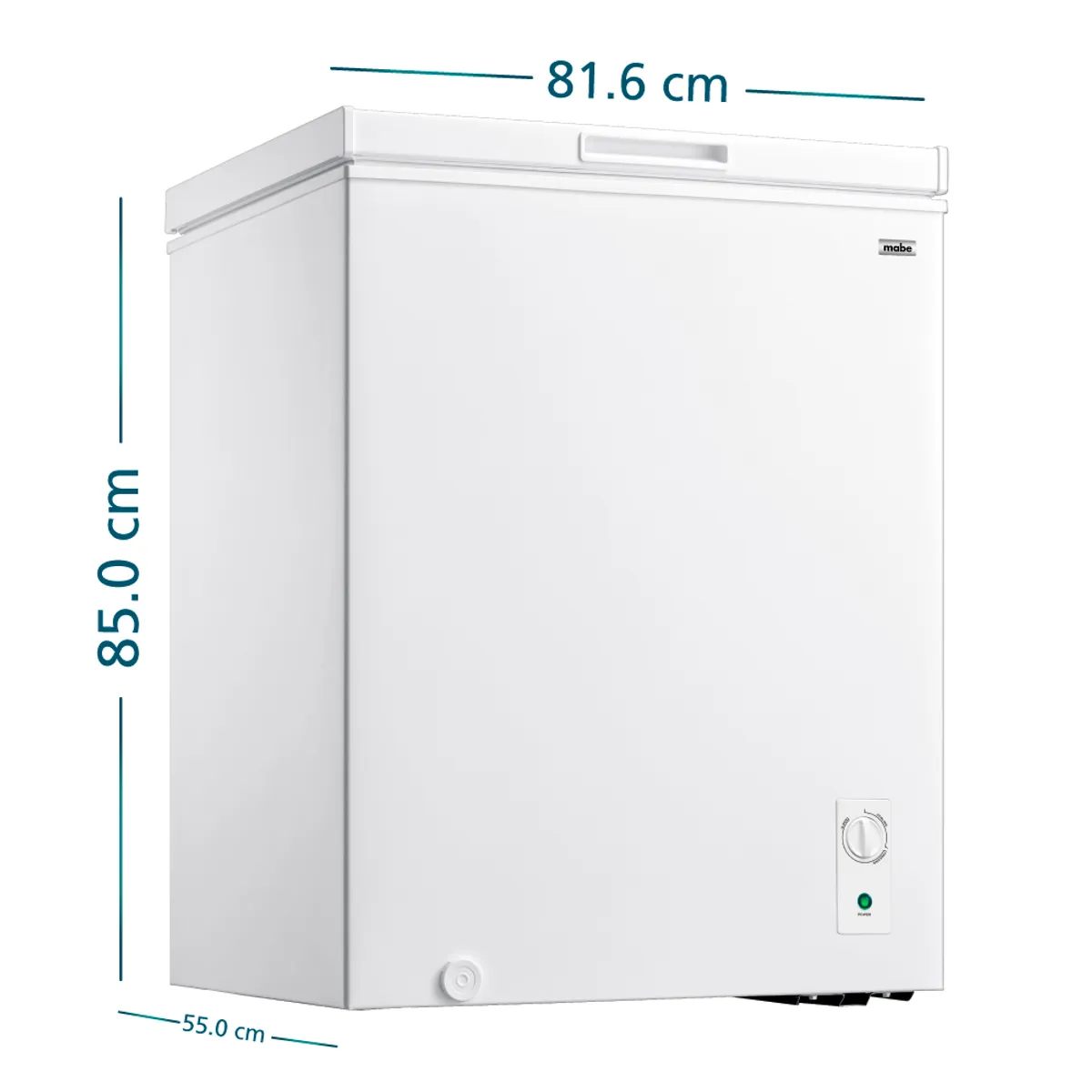 MABE - Freezer Horizontal 198L Brutos FDHM200BY2 Mabe