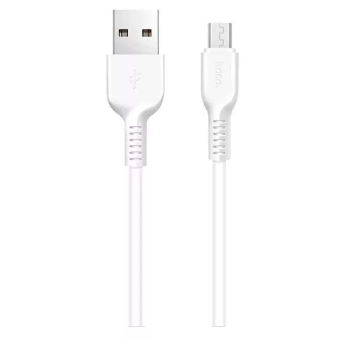 GENERICO - Cable Hoco X20 2m usb a micro blanco