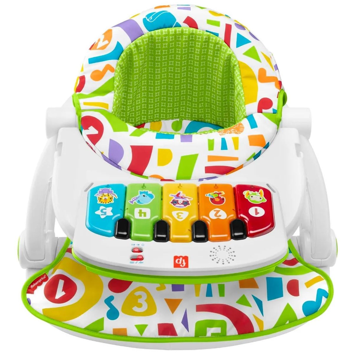 FISHER PRICE - Fisher-price Deluxe Piano Pataditas Musical Crece Conmigo Color Multicolor