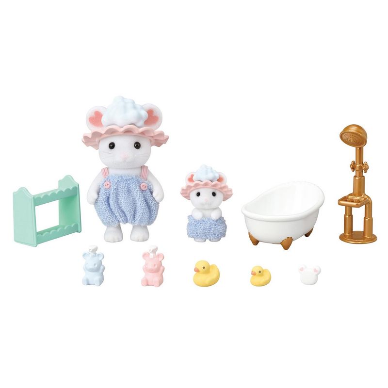 SYLVANIAN FAMILIES - SET BAÑO DE BURBUJAS SYLVANIAN FAMILIES