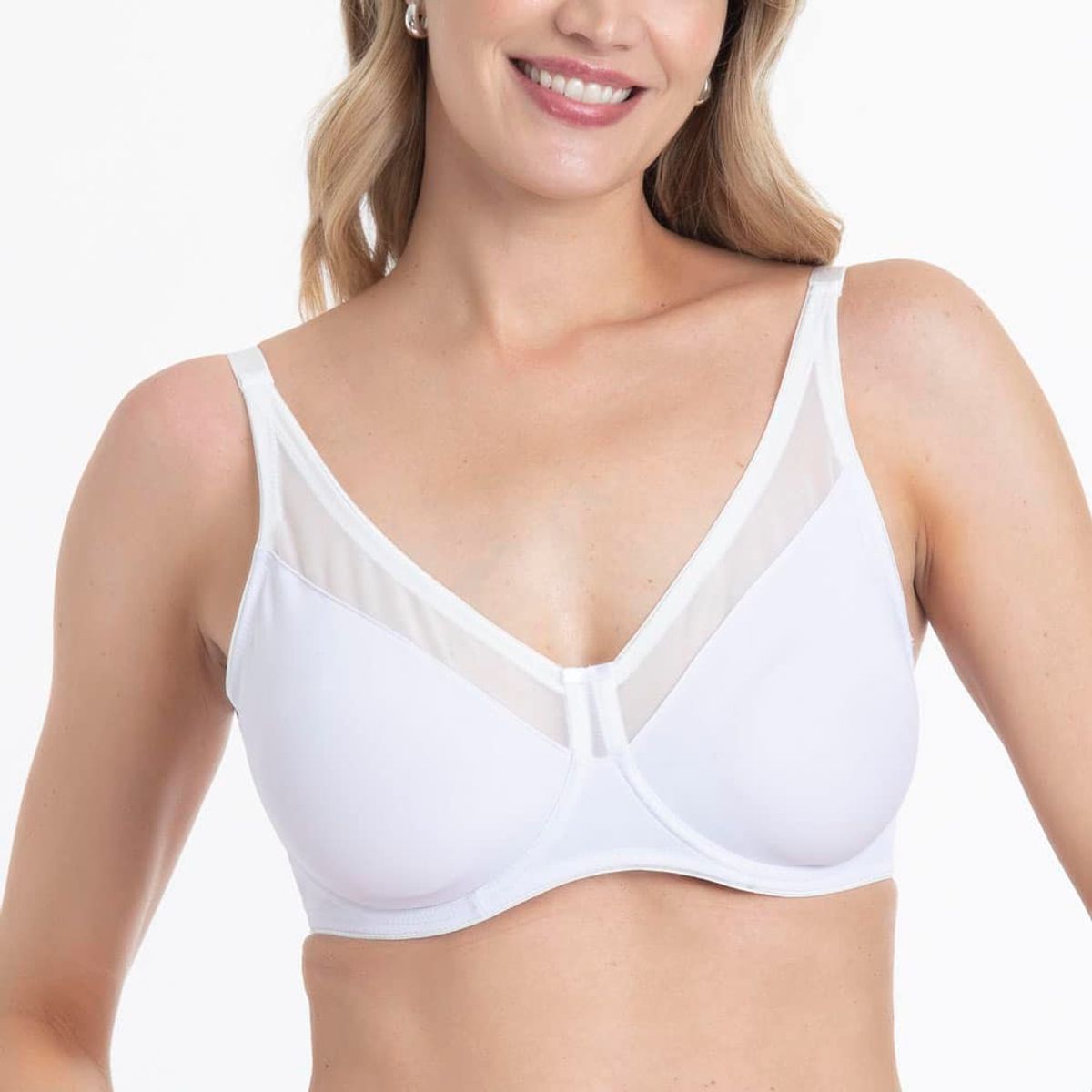 LADY GENNY - Sostén Minimizer Microfibra Sin Soft