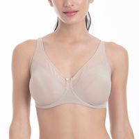 Sostén Minimizer Microfibra Sin Soft