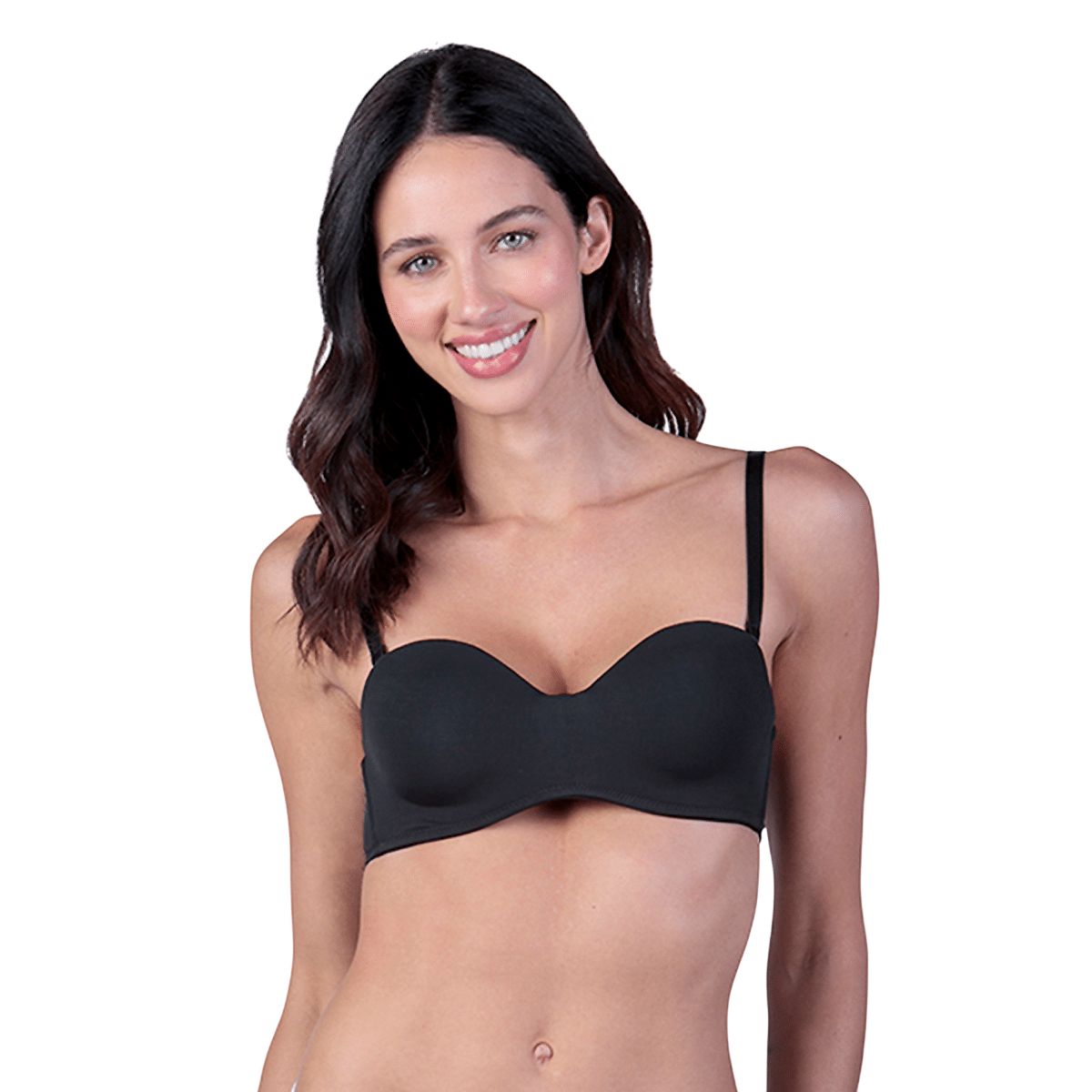 LADY GENNY - Sostén Strapless Microfibra