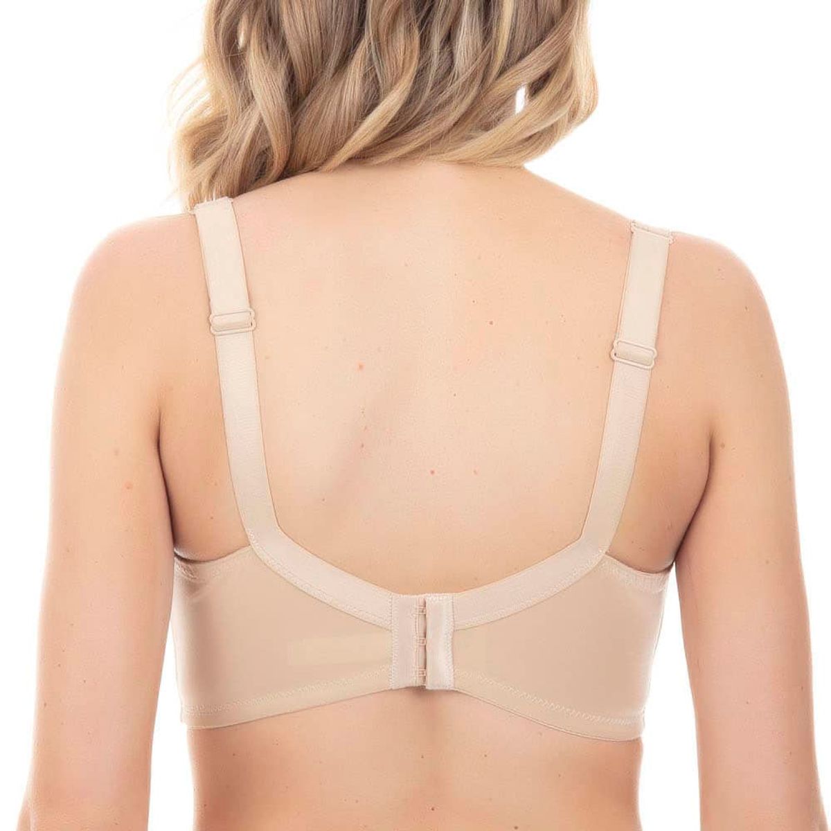 LADY GENNY - Sosten Encaje y Microfibra Sin Arco