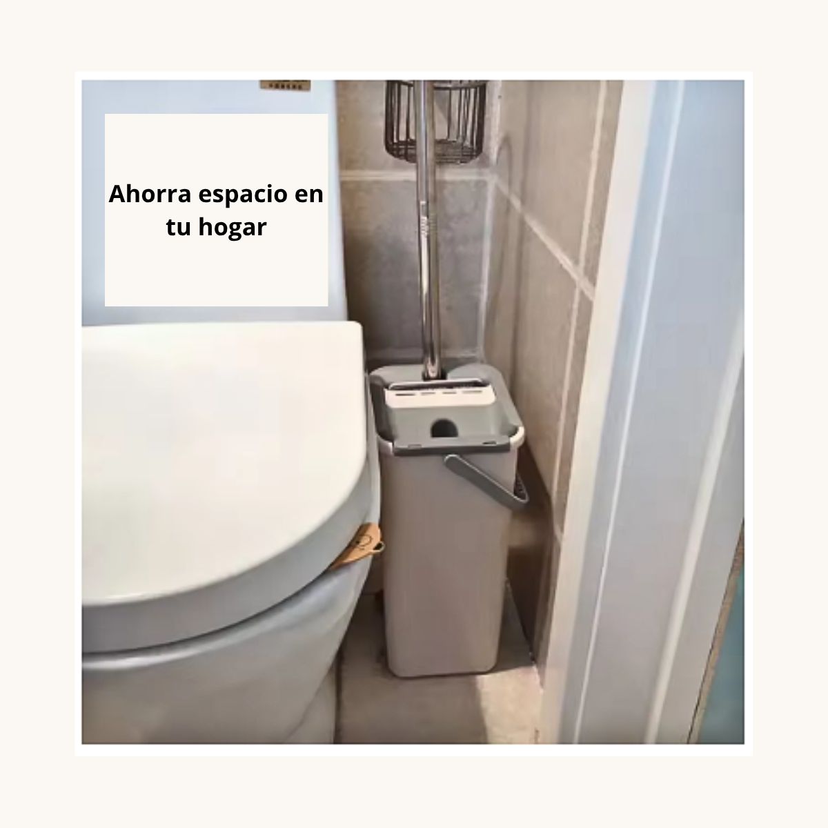 GENERICO - Trapero Mopa Microfibra Escurridor Manos Libres Con Repuesto