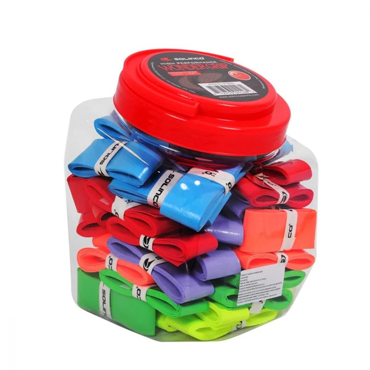 GENERICO - Overgrip Solinco Wonder Grip Mix Colores X60 Tenis Padel