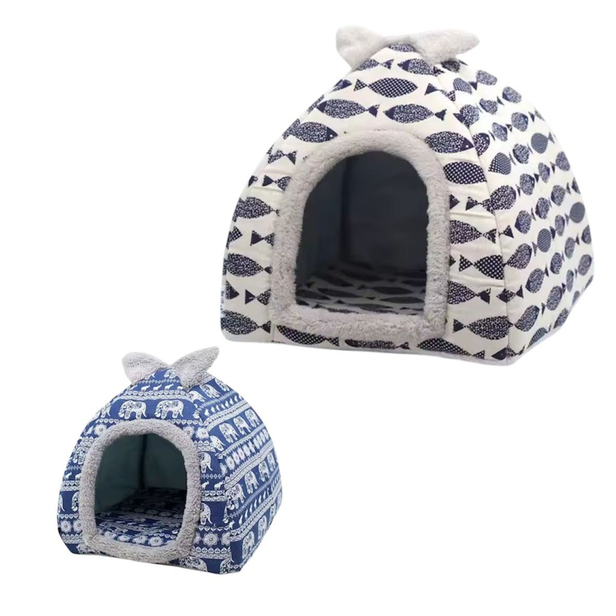 GENERICO - Cama Iglu Para Gatos Nido Cueva