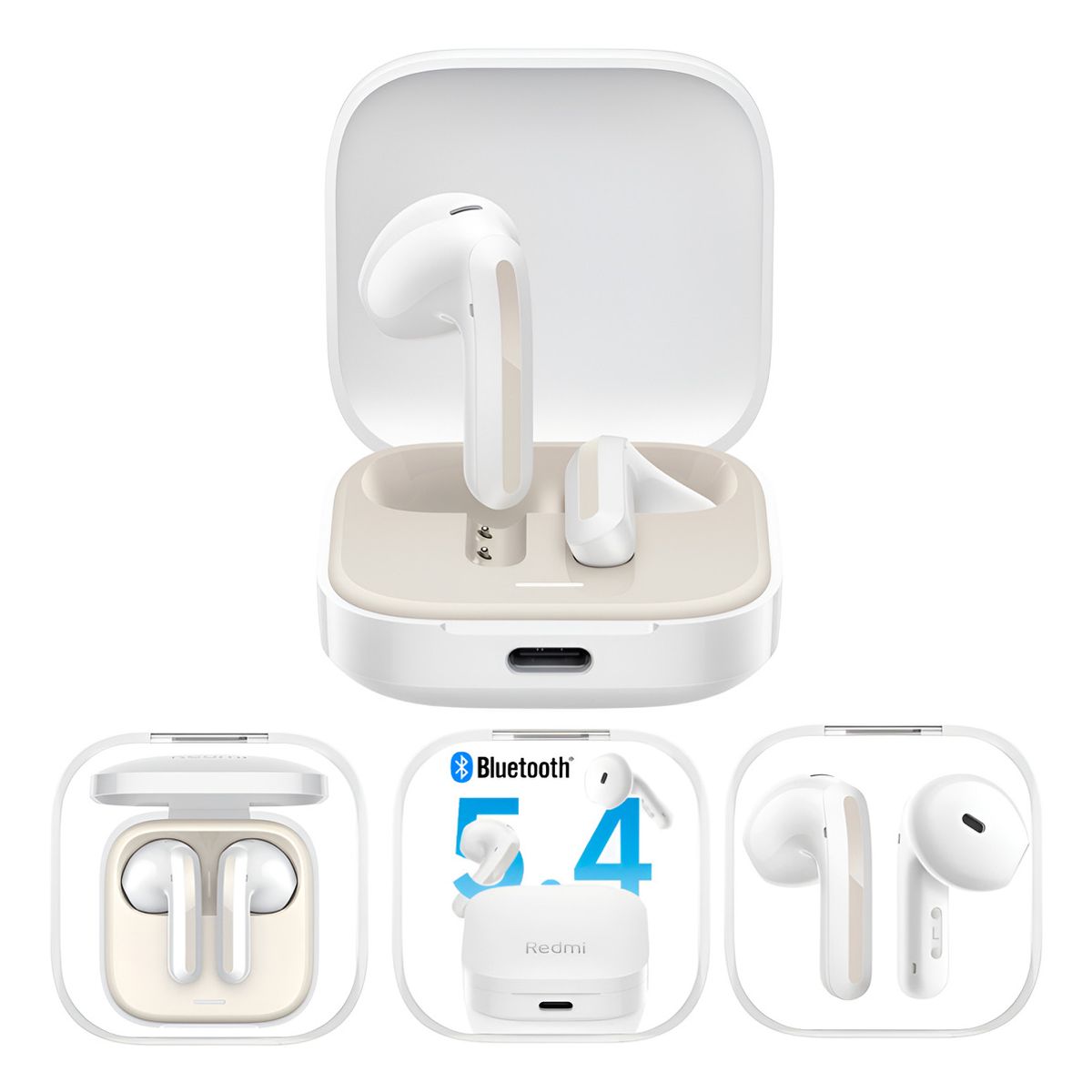XIAOMI - Xiaomi Audifonos Redmi Buds 6 Active Bluetooth Ipx4 Earbuds Blanco