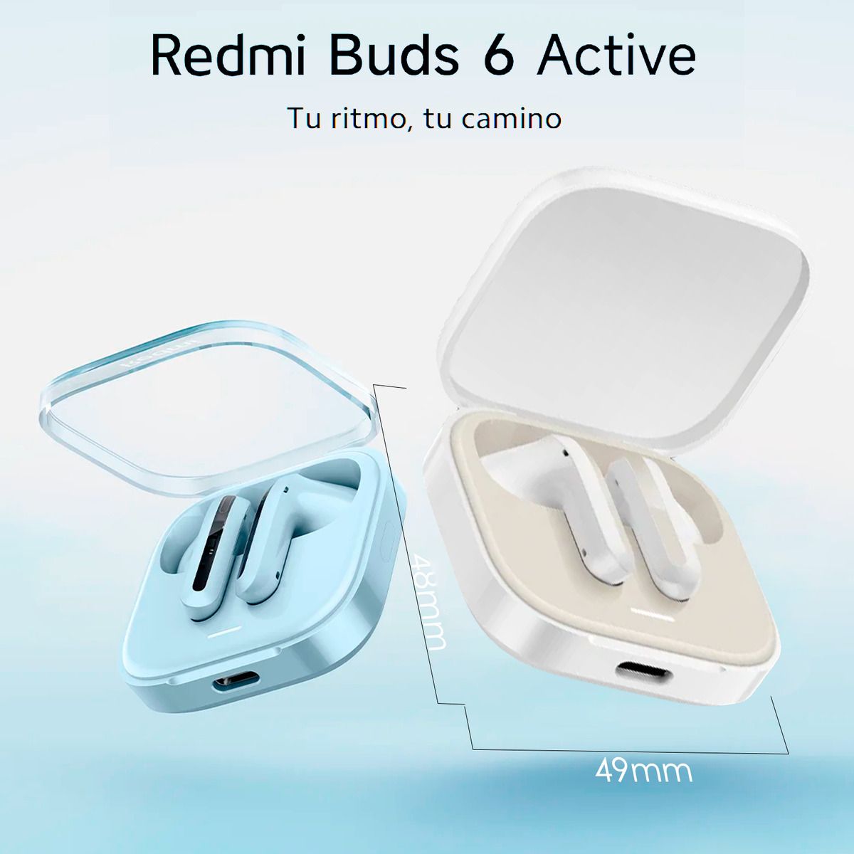 XIAOMI - Xiaomi Audifonos Redmi Buds 6 Active Bluetooth Ipx4 Earbuds Blanco