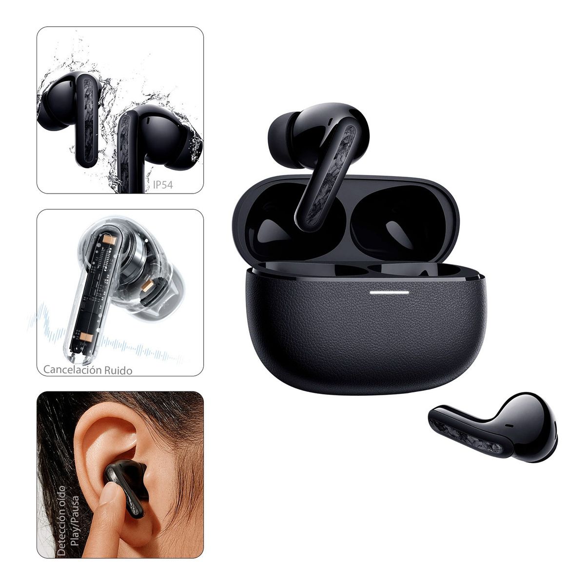 XIAOMI - Audífonos Xiaomi Redmi Buds 5 Pro Bluetooth Earbuds Negro