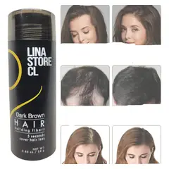 GENERICO - Polvo Texturizador Disimulado Instantaneo Calvicie Sin Pelo Dark Brown