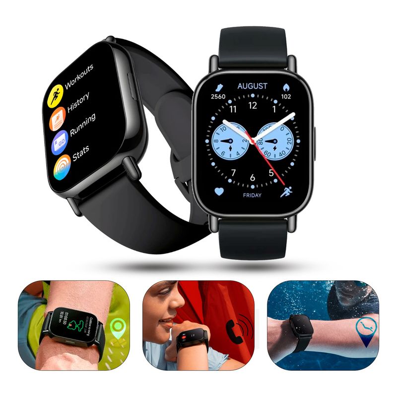 XIAOMI - Xiaomi Redmi Watch 5 Lite Amoled 196 18 Dias Llamada Negro