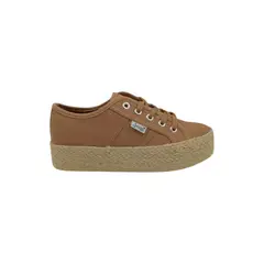 HERIEL - Zapatilla Khaki Plataforma Mujer