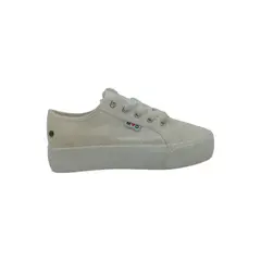 HERIEL - Zapatilla Blanca Textil Mujer