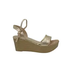 HERIEL - Sandalia Beige Taco Mujer